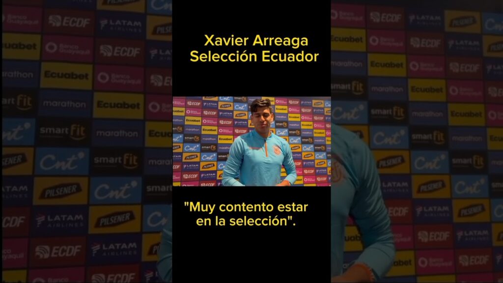 No hay sensación más bonita que estar en la selección", dice el jugador Xavier Arreaga #latri #short