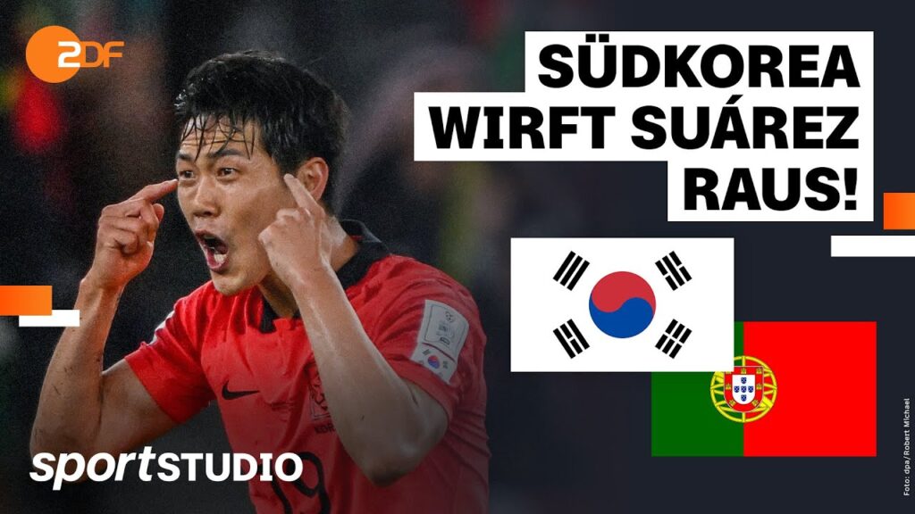 Südkorea – Portugal Highlights | FIFA WM 2022 | sportstudio Südkorea – Portugal Highlights | FIFA WM 2022 | sportstudio