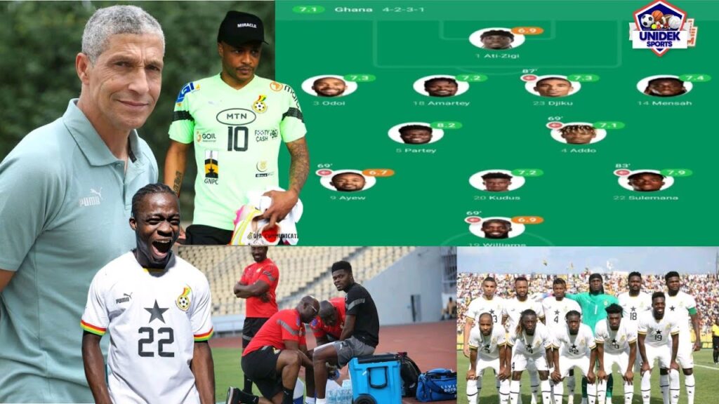 BlackStars Lineup,Kudus,Inaki,Jordan,Why Dede Ayew Left BlackStars Camp & Chris Hughton Decision.