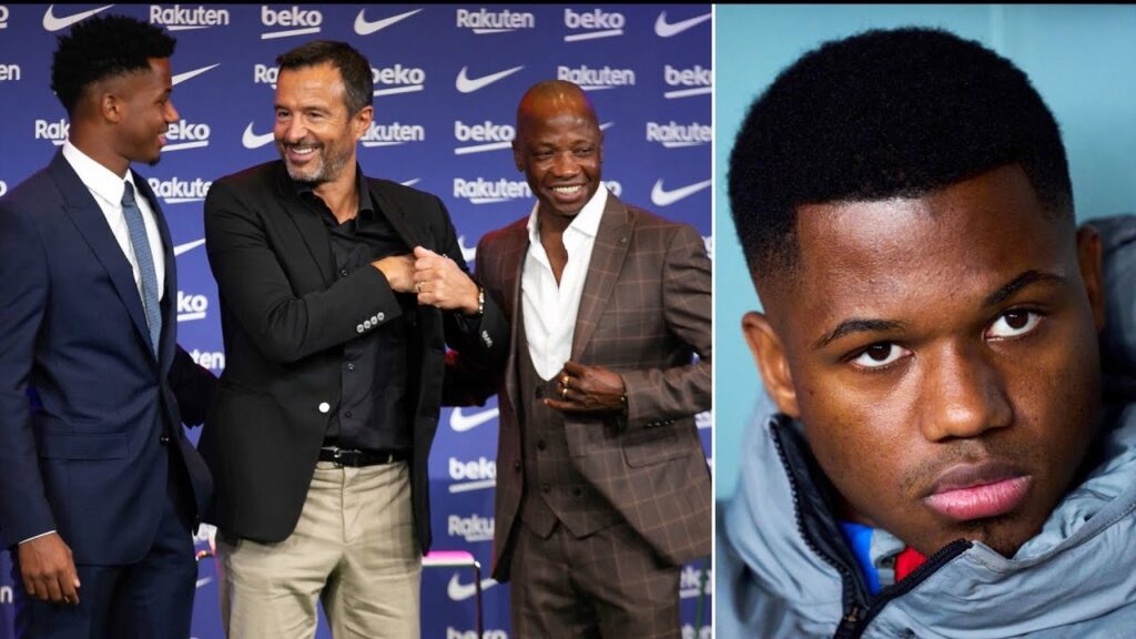 Ansu Fati’s father MEETS with Barcelona over his son’s future at the club…