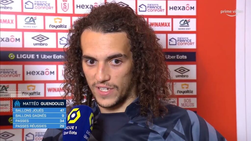 Reims 1-2 OM • Mattéo GUENDOUZI analyse la très belle victoire olympienne ! • HD