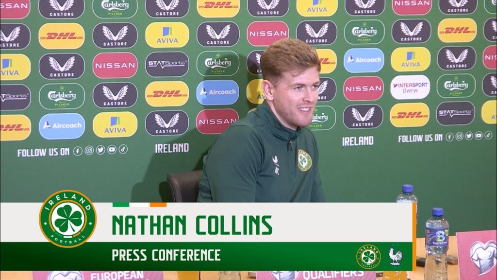 PRESS CONFERENCE | Nathan Collins | Ireland vs France