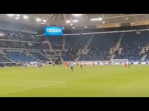 Hoffenheim Fans Celebrate After Andrej Kramarić Goal Vs Hertha Berlin (18th March, 2023) ⚽⚽