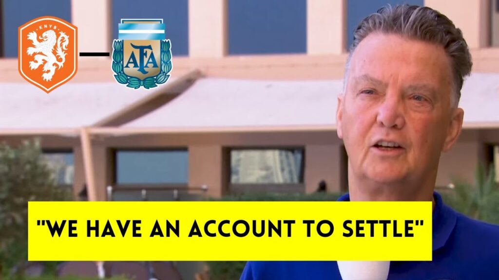 INTERVIEW WITH VAN GAAL AHEAD OF NETHERLANDS VS ARGENTINA (ENGLISH SUBT)