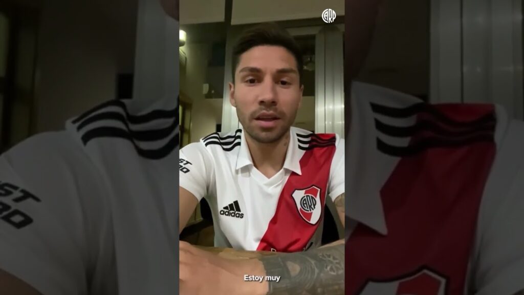 EL SALUDO DE GONZALO MONTIEL PARA LOS HINCHAS DE RIVER: "Disfruten de la cancha más linda de todas"