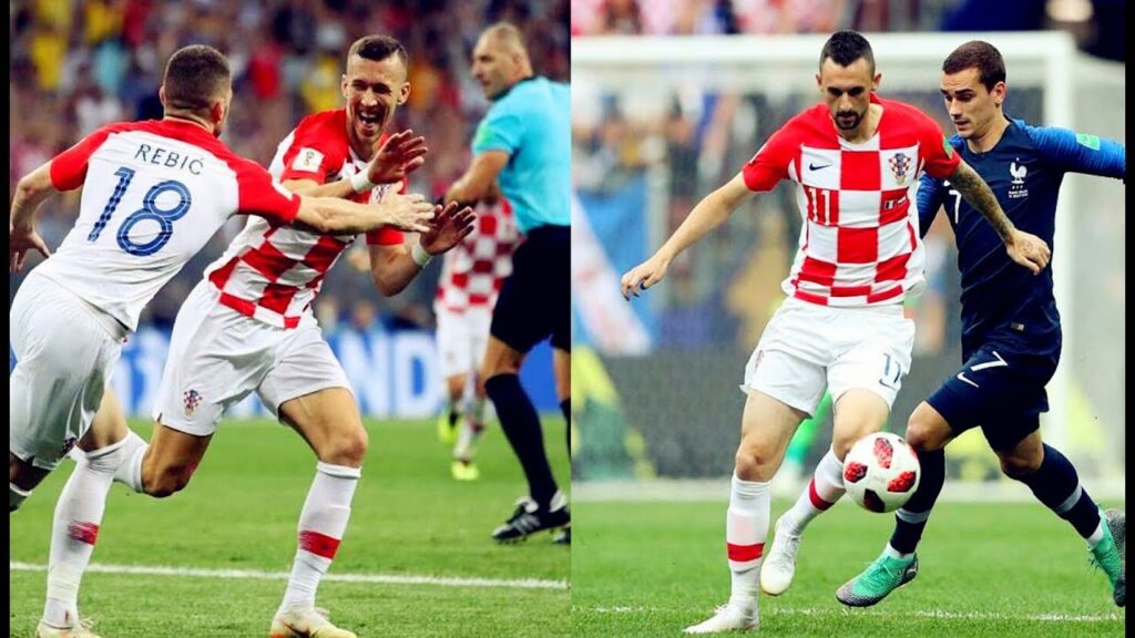 Ivan Perišić And Marcelo Brozović vs France（15/07/2018）HD 720p by轩旗