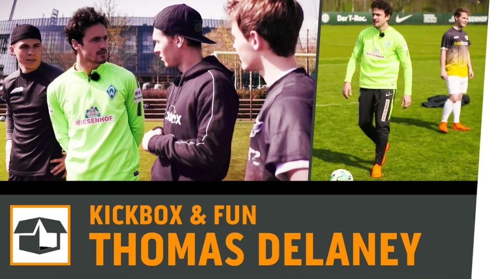 Thomas Delaney: ESEL-Challenge w/ freekickerz I Werder Bremen I Fun-Challenge I Kickbox