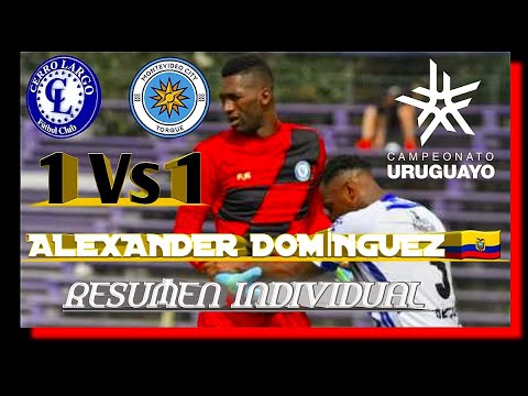 Alexander Domínguez Vs Montevideo City Torque | Campeonato Uruguayo | Resumen Individual.