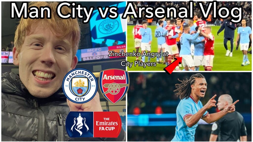 NATHAN AKE SCORES THE WINNER! AS CITY KNOCK ARSENAL OUT OF THE FA CUP!! | Man City vs Arsenal Vlog