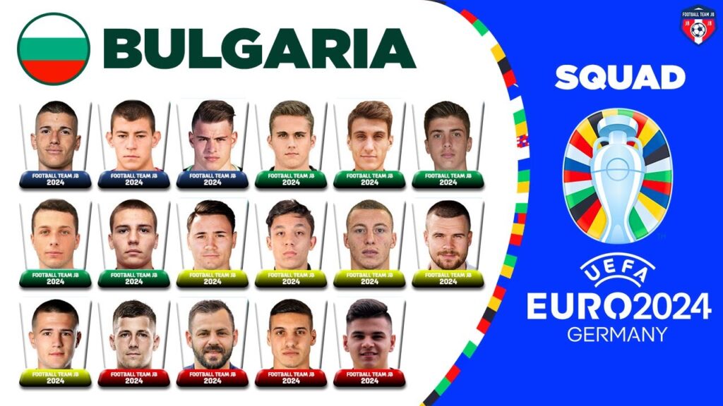 BULGARIA SQUAD EURO 2024 QUALIFIERS | UEFA EURO 2024