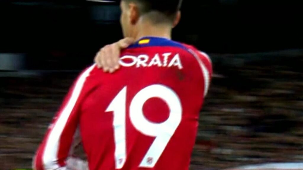 La polémica celebración de Morata con un gesto dirigido a los madridistas