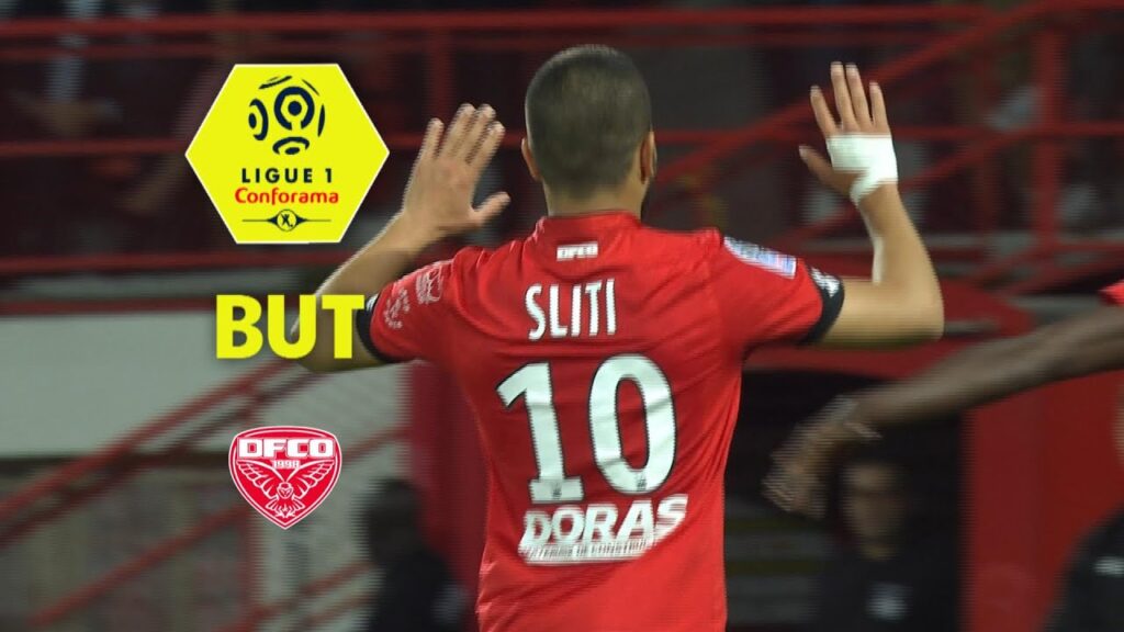 But Naim SLITI (26') / Dijon FCO - Olympique Lyonnais (2-5)  (DFCO-OL)/ 2017-18