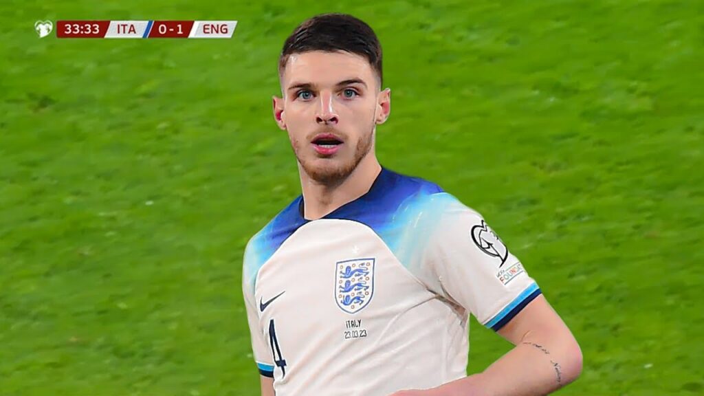 Declan Rice vs Italy | March 2023 (MOTM Performance)