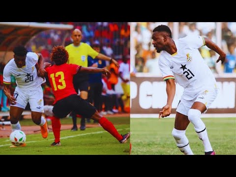 SALIS ABDUL SAMED & KUDUS MOHAMMED SKILLS | DRIBBLES | TOUCHES & PASSES AGAINST ANGOLA🇦🇴