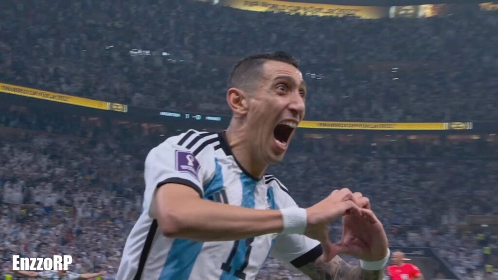🇦🇷 GOLAZO DI MARIA A FRANCIA 🇫🇷 (RELATO DE PAOLI) 🎙️ TODOS LOS ANGULOS 4K