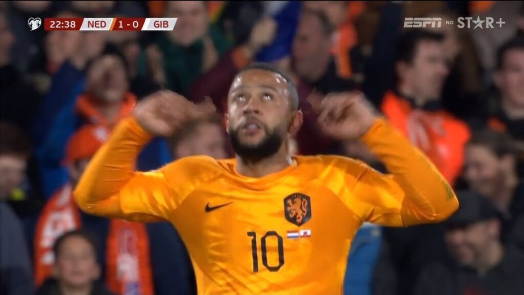 Memphis Depay Goal | Netherlands vs Gibraltar | Highlights | European Championship Qualifying