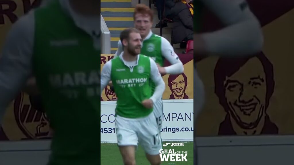 Martin Boyle vs Motherwell in 2017 | Joma Goal Of The Week | Hibernian FC
