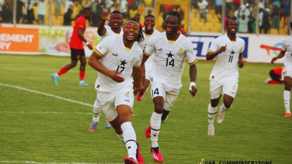 GHANA🇬🇭 (1 ) - (0) ANGOLA - ANTOINE SEMENYO SCORES SUPER GOAL ⚽️ AGAINST ANGOLA 🇦🇴