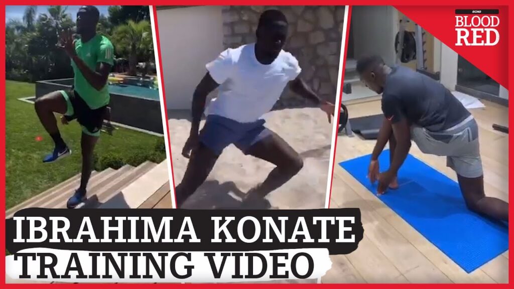 Ibrahima Konate's Holiday Training | New Liverpool Signing
