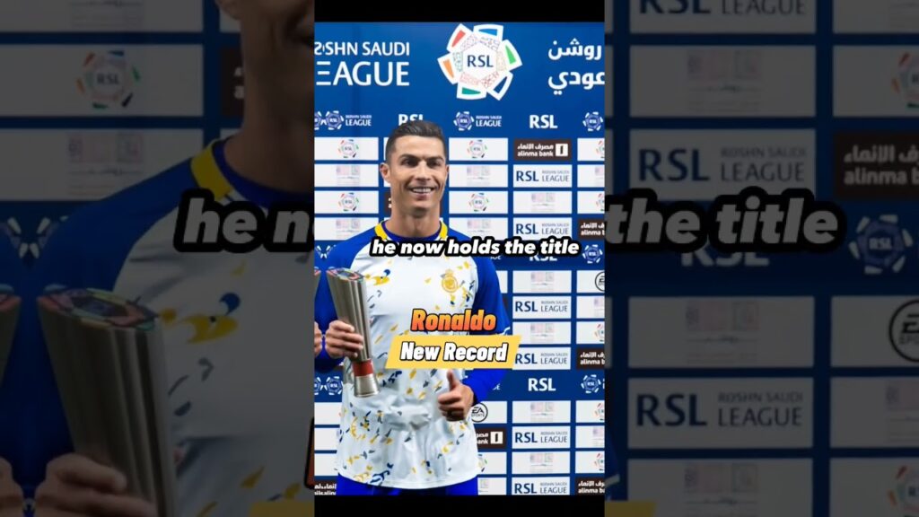 cristiano ronaldo set new record #football #ronaldo #alnassr #shorts