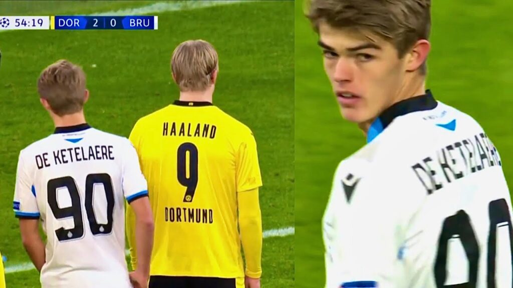 Charles De Ketelaere vs Borussia Dortmund | Playing as a DEFENDER 😳| WELCOME TO MILAN