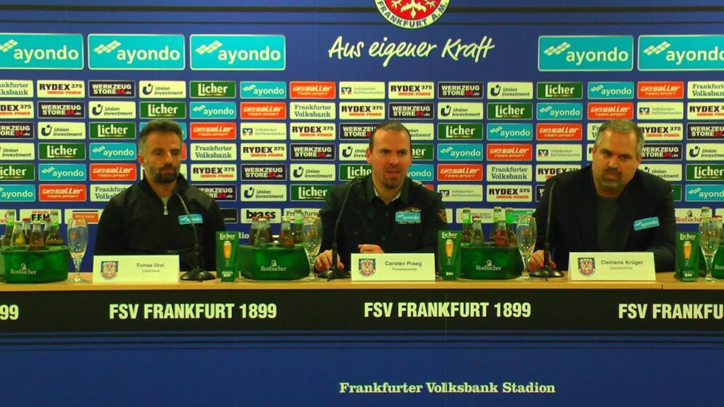 FSV-Pressekonferenz vor Freiburg