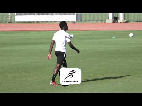 BAMBA DIENG ARRIVE EN RETARD A L'ENTRAINEMENT