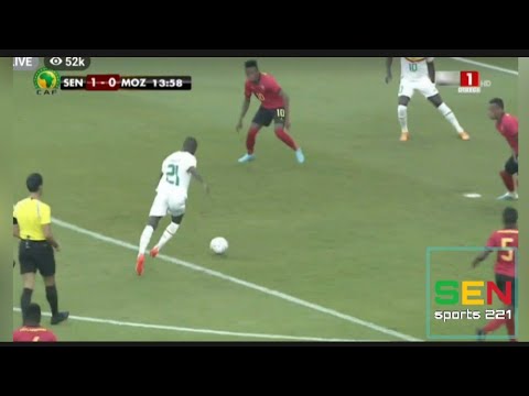 Le but de Youssouf Sabaly: Senegal Mozambique....Sen Sports 221...Sénégal Mozambique