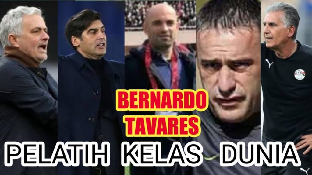 Bernardo Tavares Murid Pelatih Top Dunia || Jose Mourinho, Carlos Queiroz, Paulo Bento dan P Fonseca