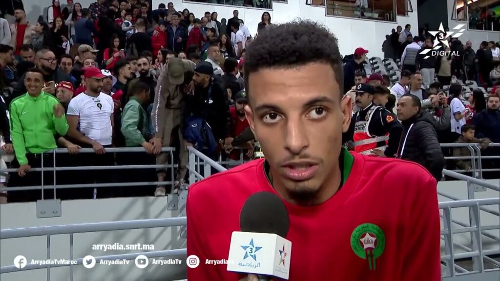 🎙️ | #عزالدين_اوناحي لاعب المنتخب الوطني المغربي " رغم المعاناة من كسر على مستوى الإصبع