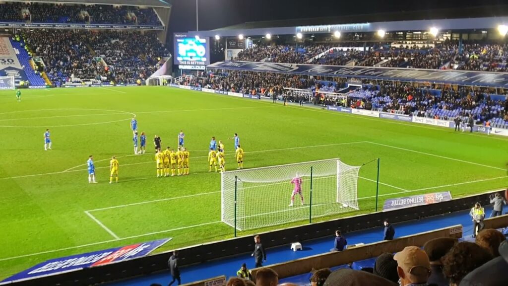 Hannibal Mejbri Free Kick V Millwall