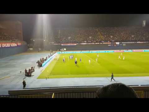 Hrvatska - Azerbajdžan gol za 1:1 (Borna Barišić)