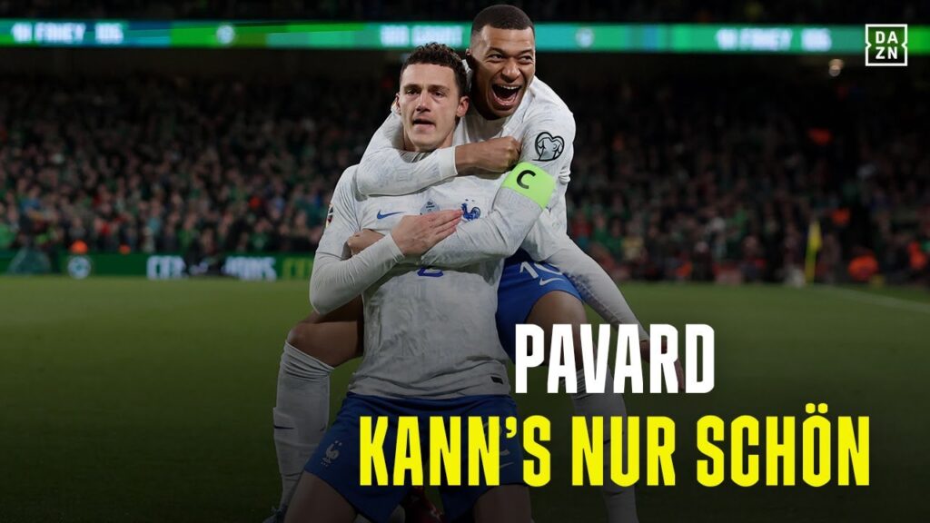 Pavard kann Weitschuss | DAZN