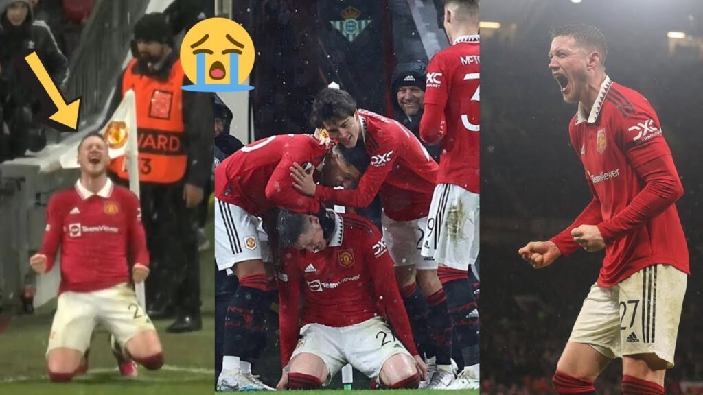 🥹 Wout Weghorst priceless reaction after his goal vs Real Betis.