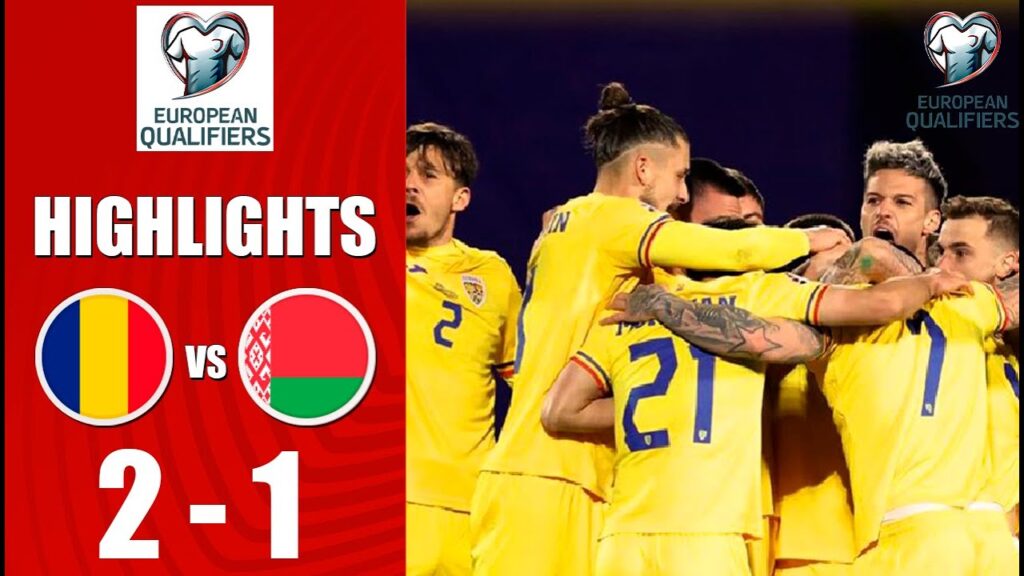 Romania vs Belarus 2-1 Highlights Goals | Euro 2024 Qualification