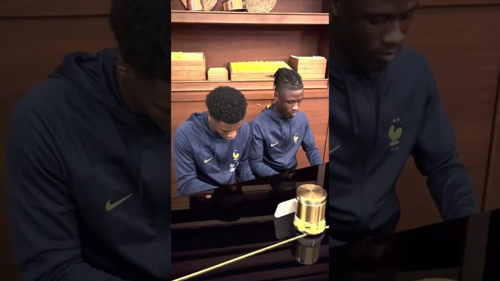 Camavinga e Tchouameni al piano 👏🎹  | DAZN
