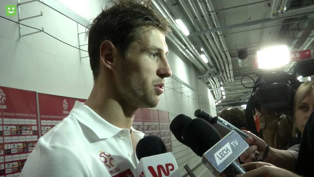 Grzegorz Krychowiak po meczu Polska-Niemcy 2:0 (11.10.2014)