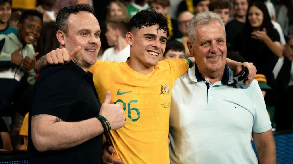 Alexander Robertson becomes first third-gen Socceroo
