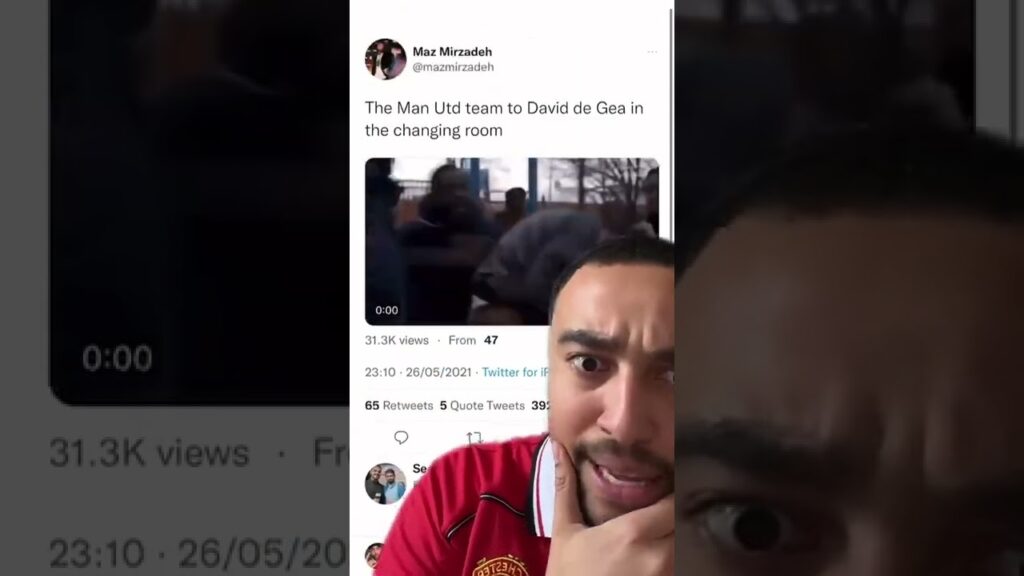 jurrien timber leaks transfer from ajax to man utd and starts beef with david de gea 😳 #shorts