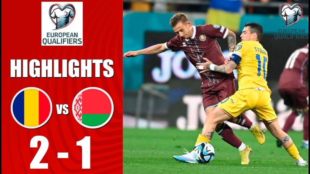 Nicolae Stanciu Goal | Romania vs Belarus 2-1 | Highlights | Euro 2024 Qualification