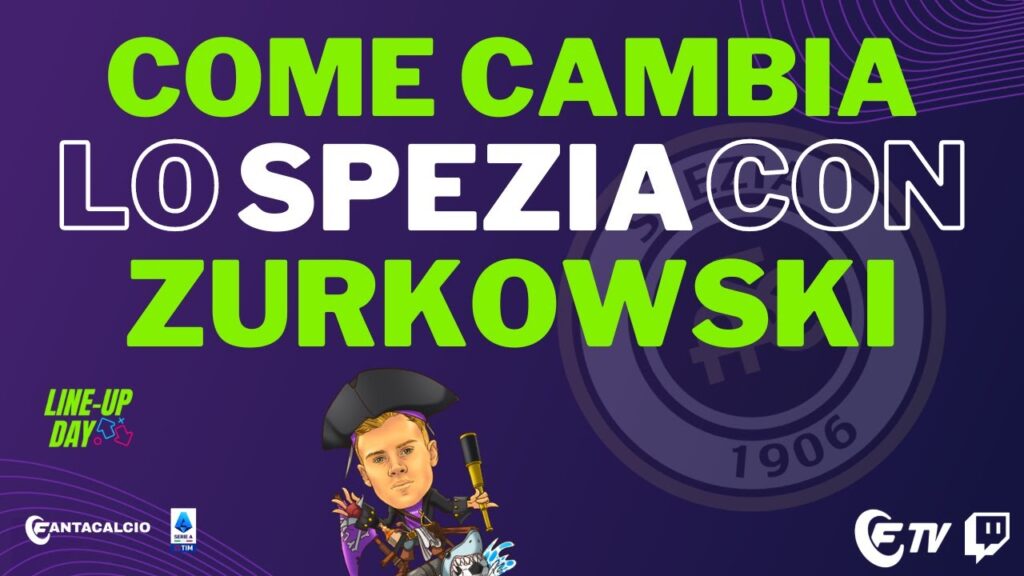 COME CAMBIA LO SPEZIA CON ZURKOWSKI ! FANTACALCIO TV 13.01.23