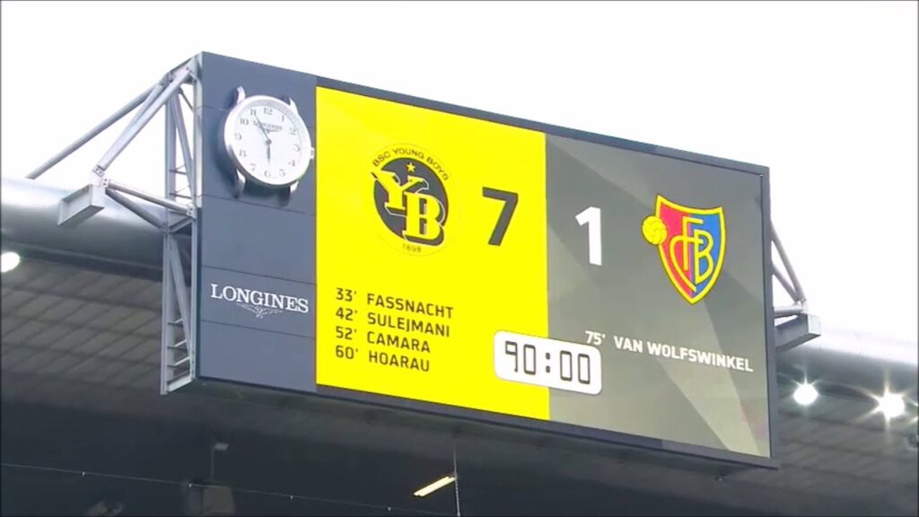 YB - Basel (7:1), 23.09.2018 | Ganzes Spiel
