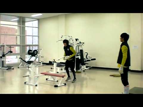 Carlão - Academia - Trabalho de Perna com Punho - GK Cho Hyun Woo