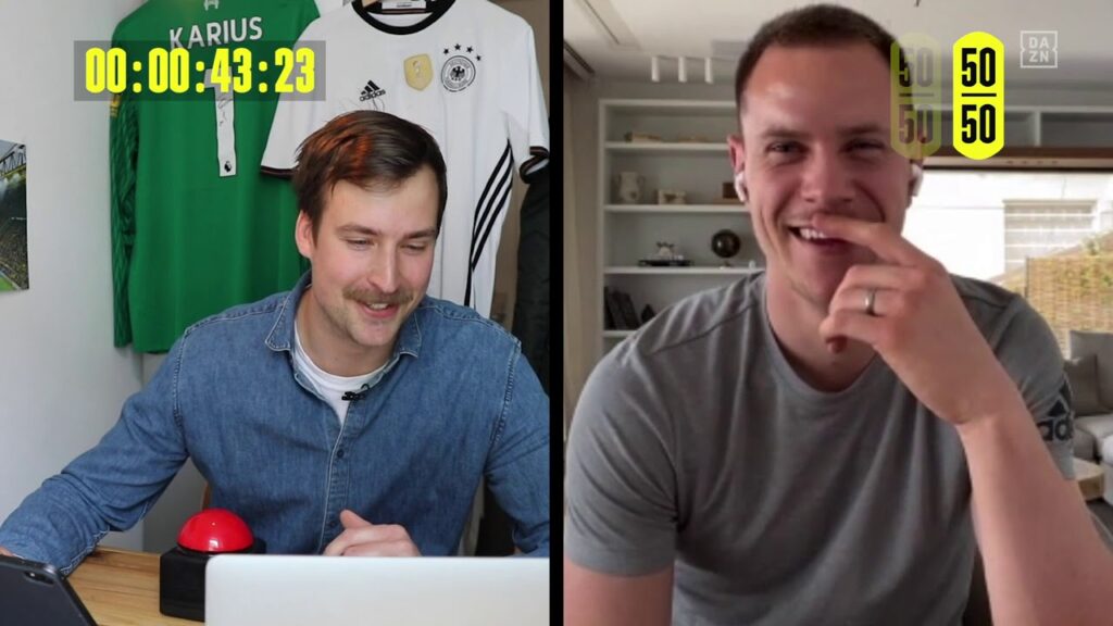 DAZN QUIZN mit Marc-André ter Stegen