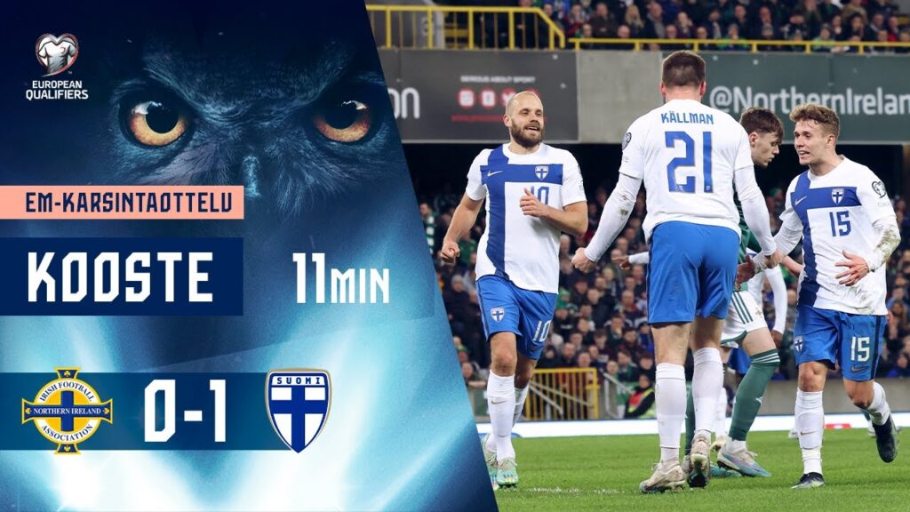 Full Highlights (11min.) | Pohjois-Irlanti–Suomi | UEFA EURO 2024 -karsinnat | 26.3.2023