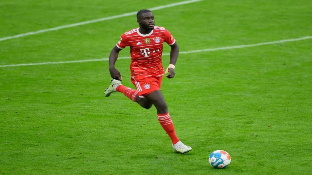 Dayot Upamecano is also good in dribbling… Dayot Upamecano is also good in dribbling...