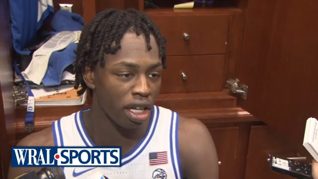 Duke freshman Mark Mitchell: "We have never played me at the five before tonight."