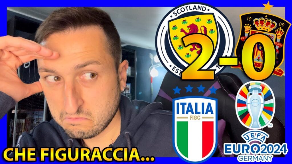 😅 L’ITALIA PUÒ QUALIFICARSI a EURO 2024 anche ARRIVANDO ULTIMA‼️ Che FIGURACCIA: SCOZIA-SPAGNA 2-0‼️