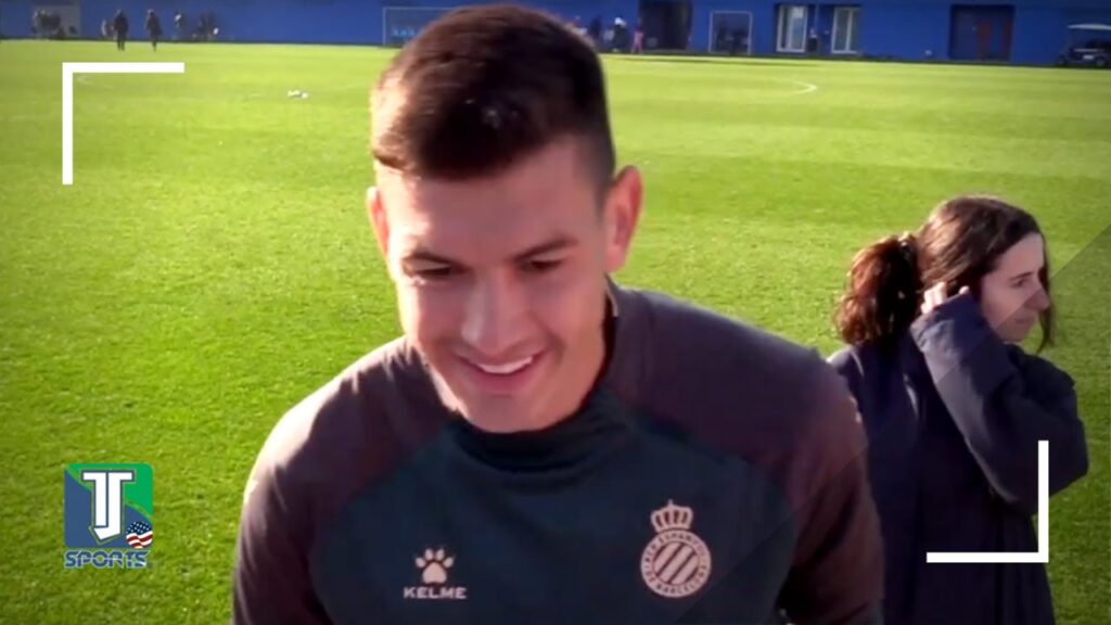 WATCH: Cesar Montes TRAINS for the FIRST TIME with RCD Espanyol