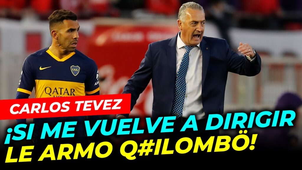 CARLOS TEVEZ OPINA SOBRE GUSTAVO ALFARO CUANDO LO DIRIGIO EN BOCA JUNIORS